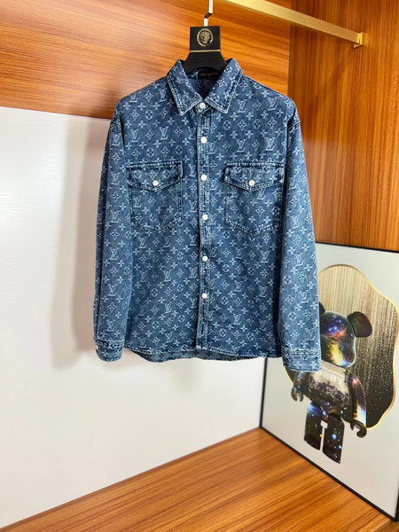 Louis Vuitton Denim Jacket Mens ID:20250908-31